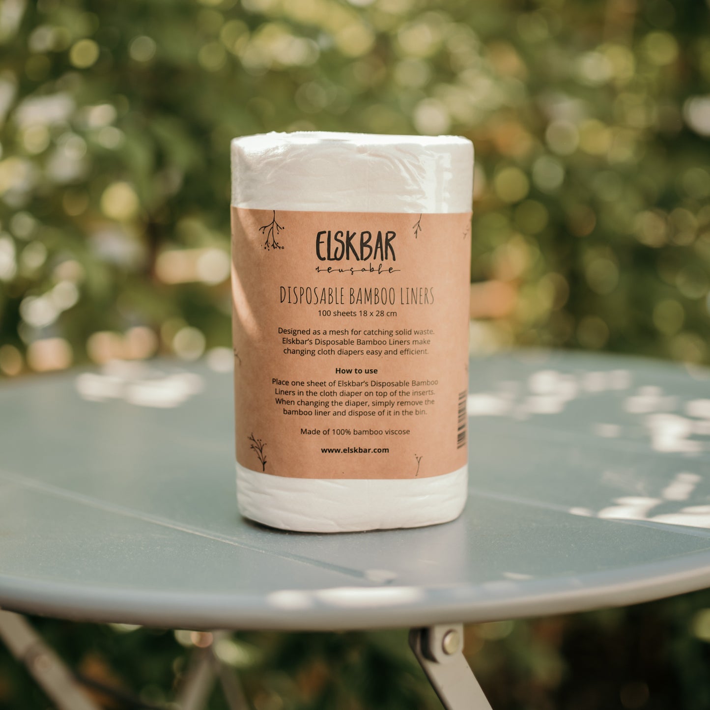 Pappírsinnlegg - Bambus