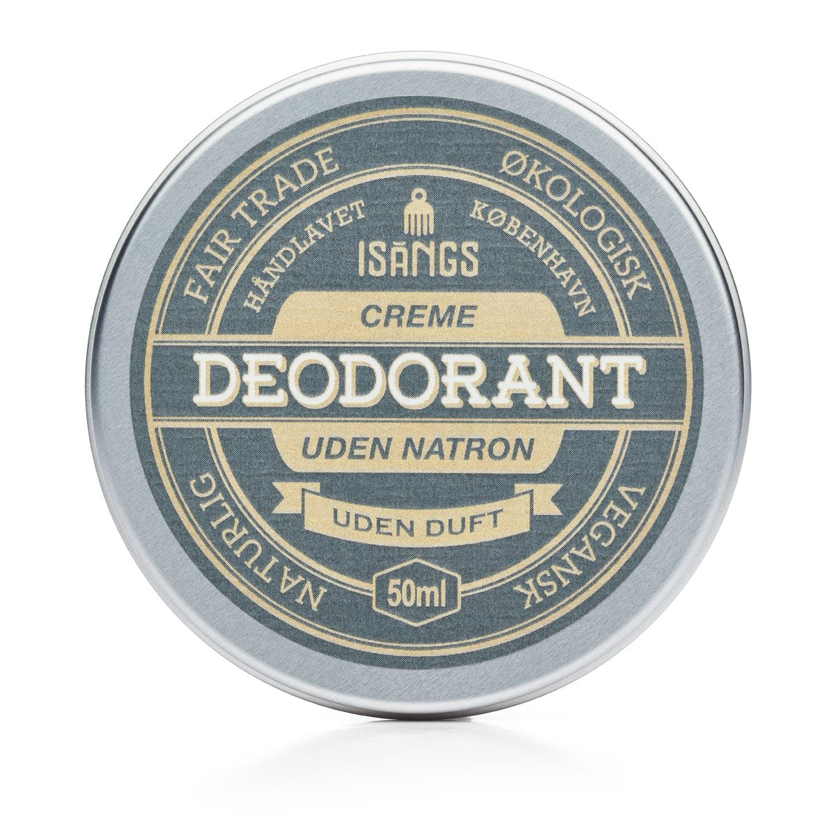 Kremutur deodorantur uttan natron