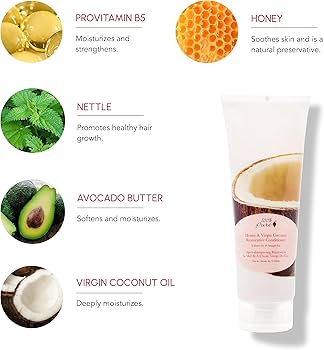 PREORDER: Honey and Virgin Coconut Restorative Conditioner