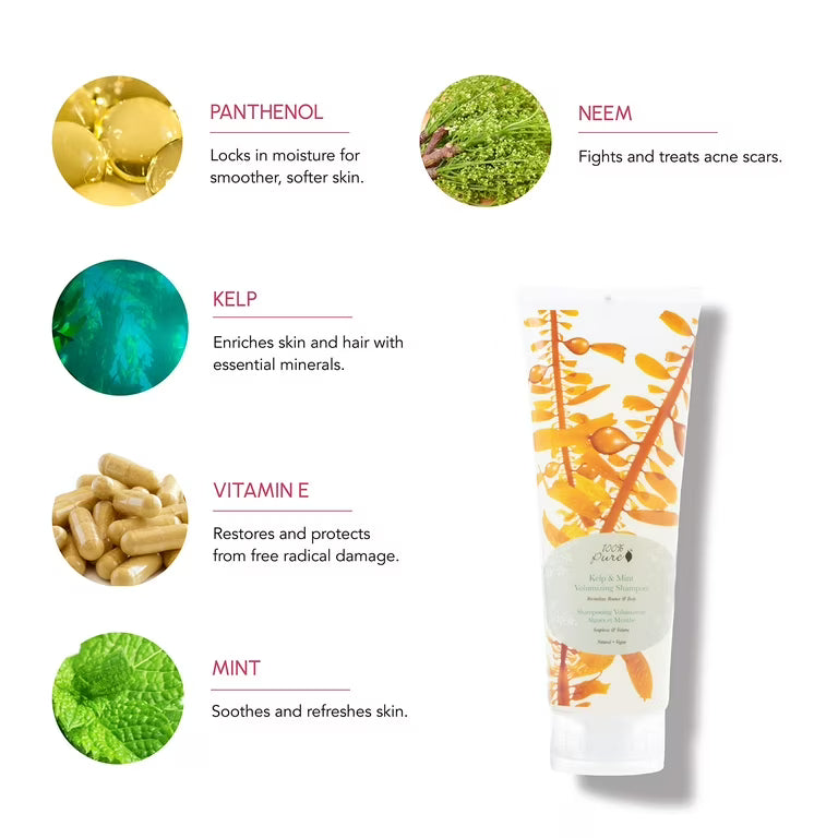 PREORDER: Kelp and Mint Volumizing Shampoo