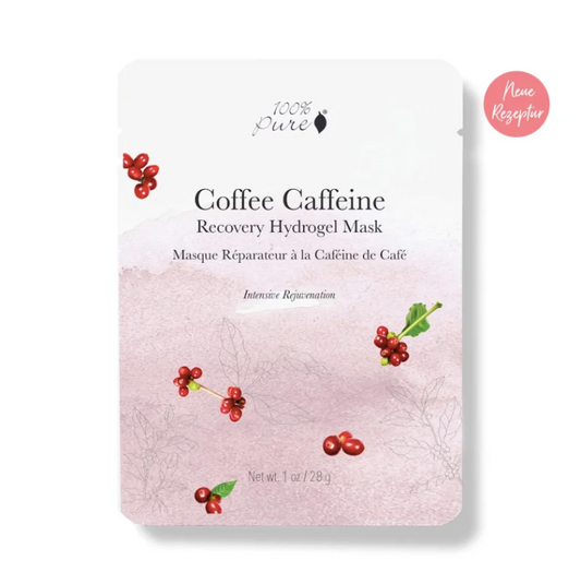 Coffee Caffeine Recovery Hydrogel Mask - Face Mask