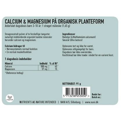 Kalsium+Magnesium til Børn