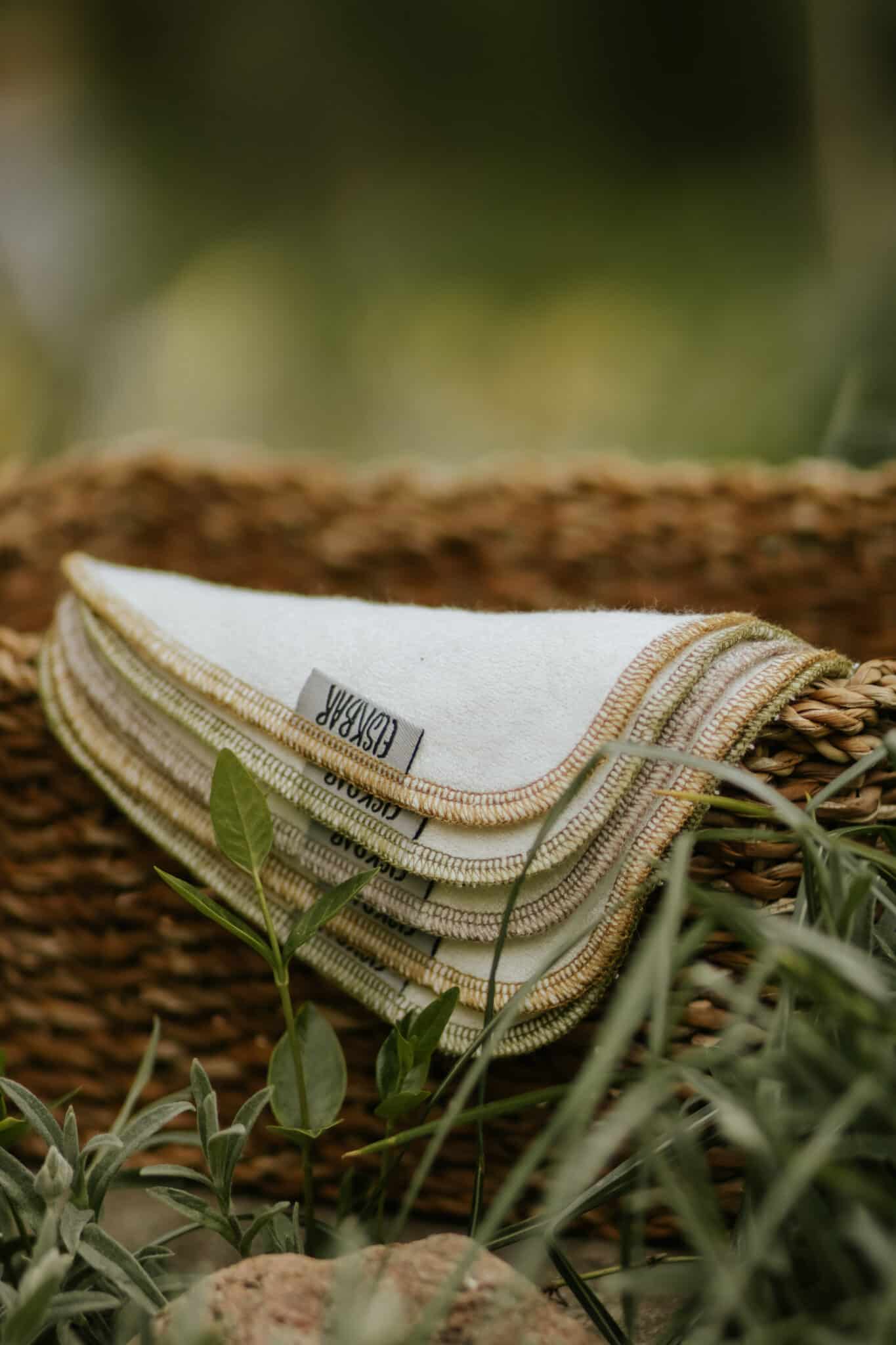 Lappar - Bambus (8 stk)