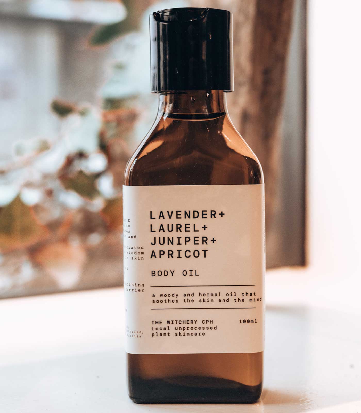 Kropsolja við Lavendil, Einiber & Lavrber (Lavender Juniper Laurel)