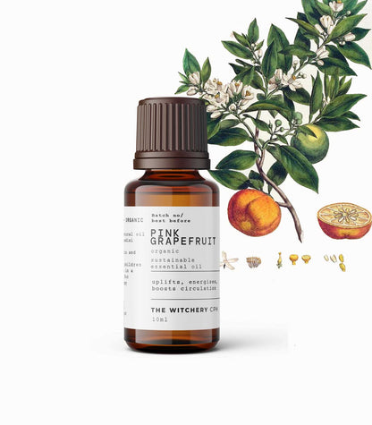 Vistfrøðilig Pink Grapefruit eterisk olja