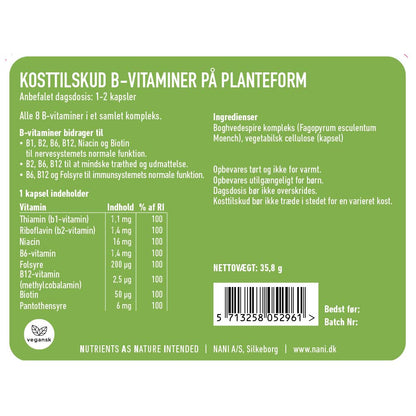 Multi B Kompleks - 60 stk