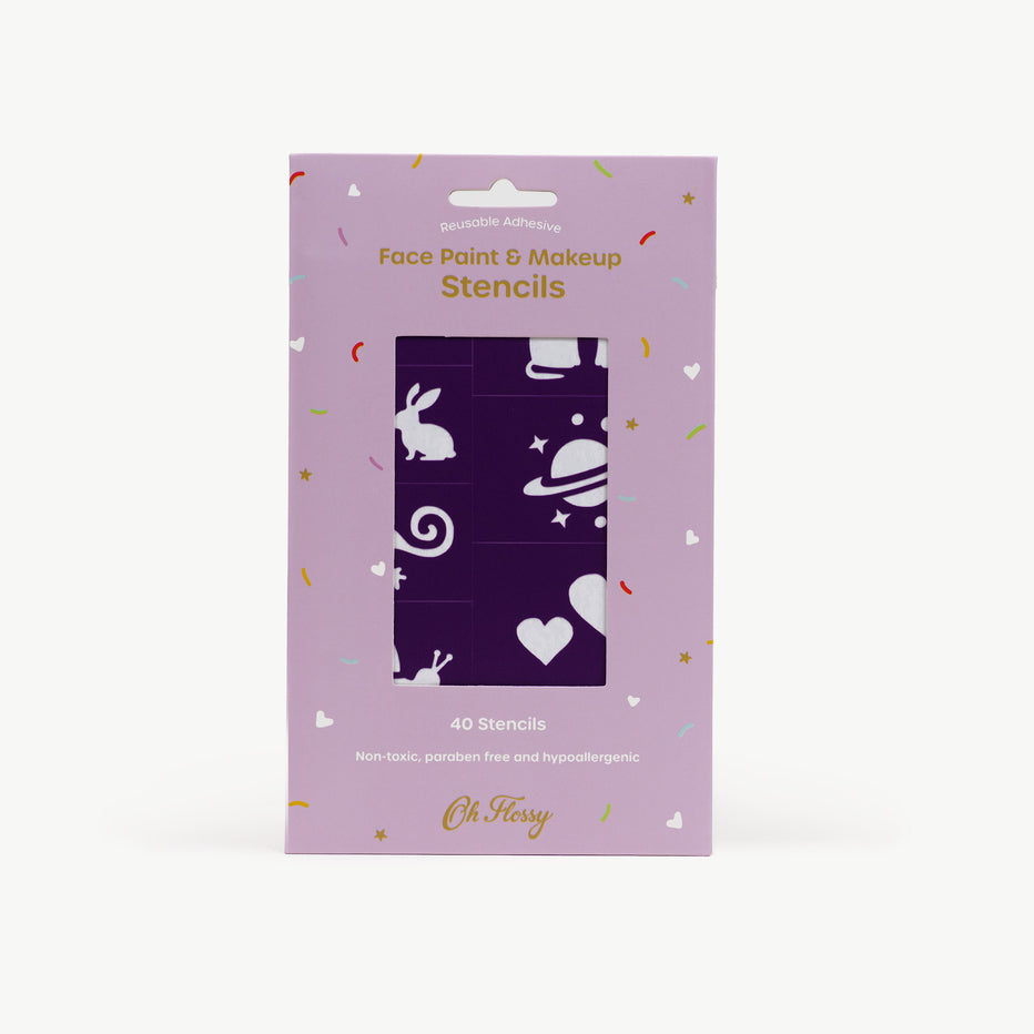 Endurnýtiligar skapilónir til andlitsmáling