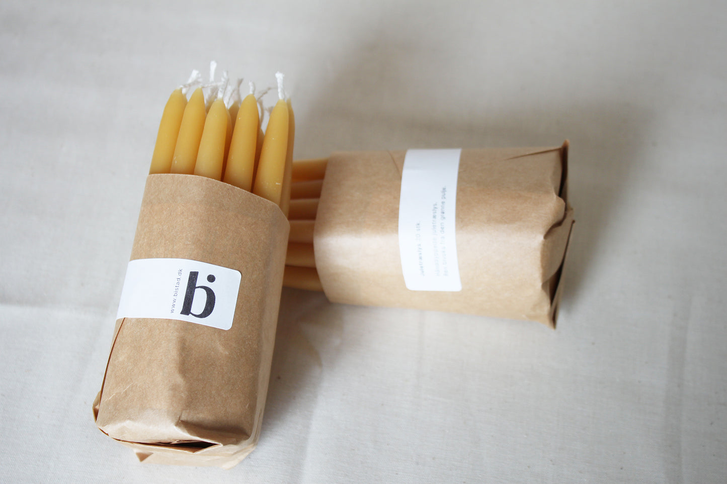 Handdyppað ljós til jólatræ - 20 stk - Býfluguvaks