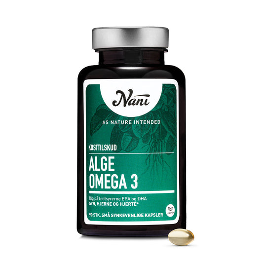 Alge Omega 3 – 90 kapsler