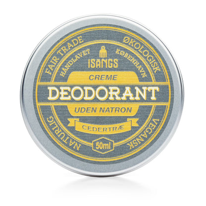 Kremutur deodorantur uttan natron
